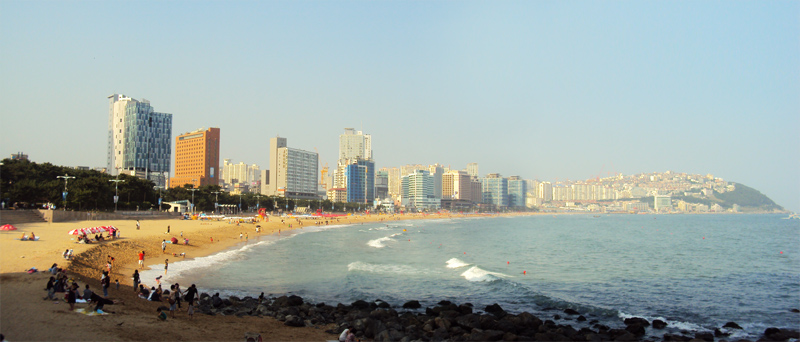 Pláž Heunde, Busan, Južná Kórea